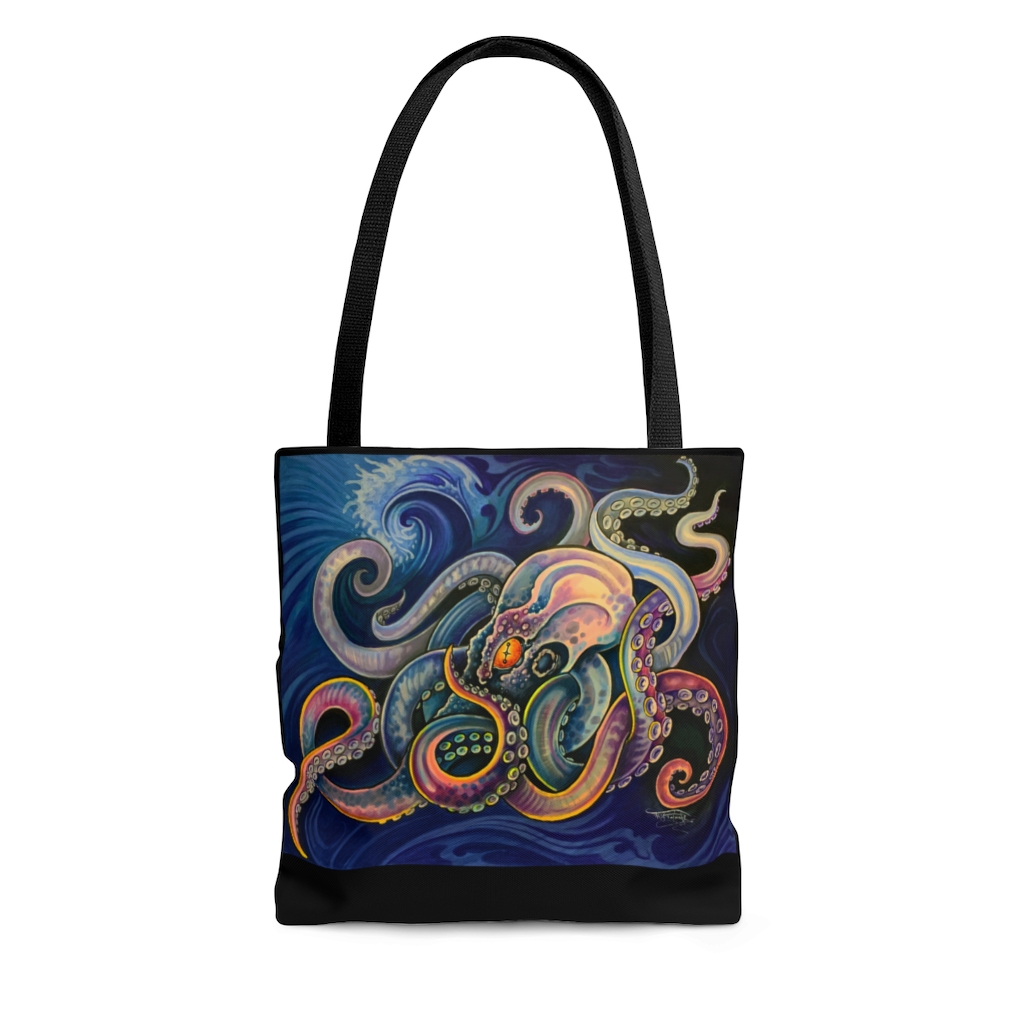 Giant Octopus- Tote Bag - Satyr Moon Style