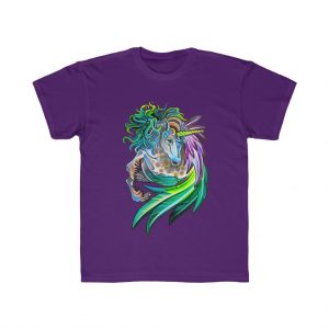 Kids Magical Unicorn shirt - Purple