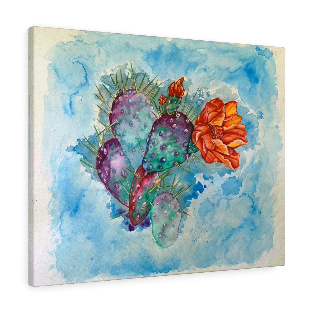 Prickly Pear Canvas Gallery Wraps - Satyr Moon Style