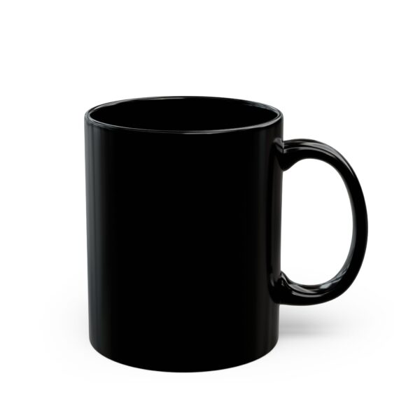 11oz Black Mug - Image 2